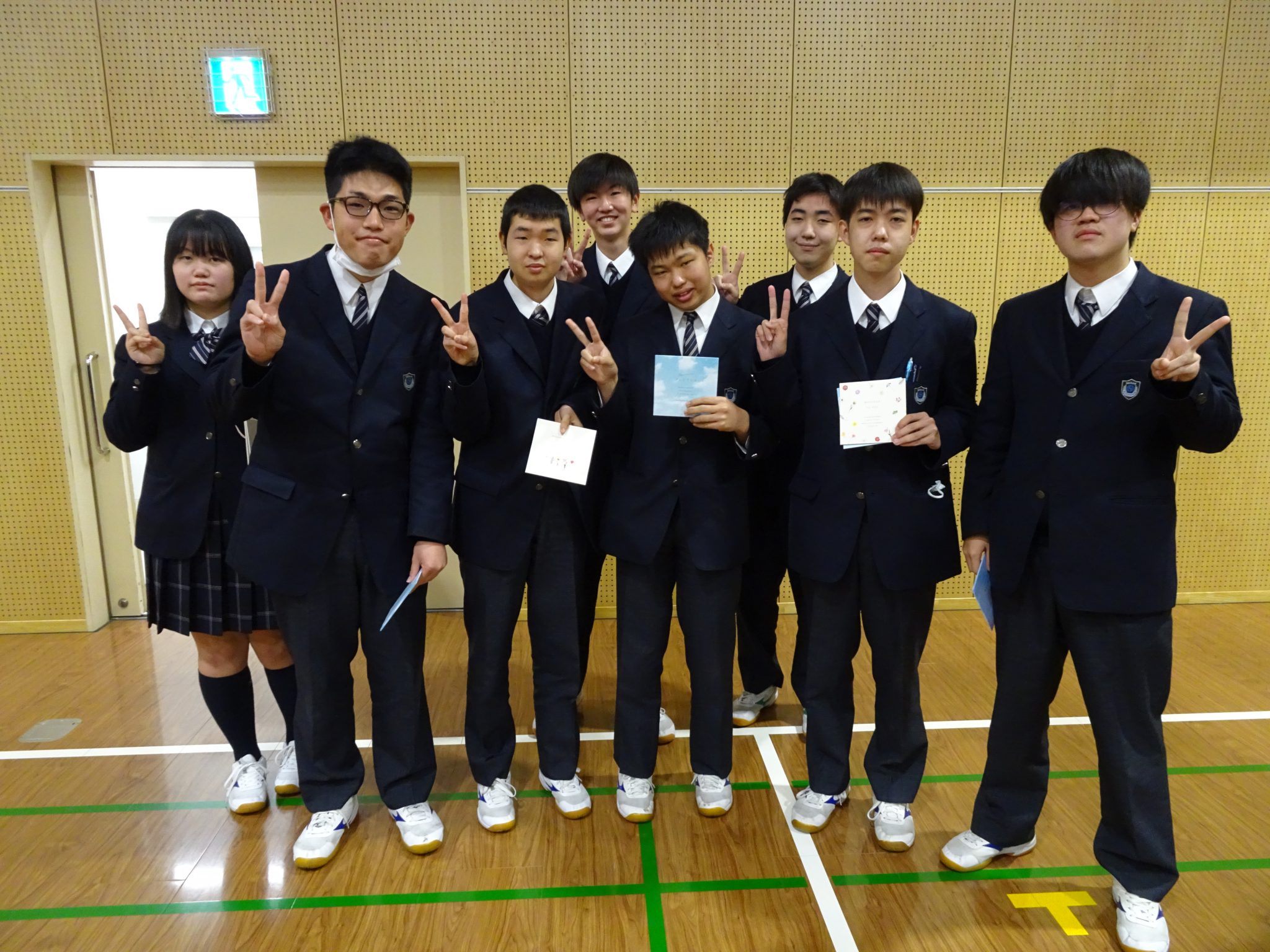 3年生を送る会が行われました! 学校法人生蘭学園 生蘭高等専修学校 3年生を送る会が行われました! 学校法人生蘭学園 生蘭高等専修学校